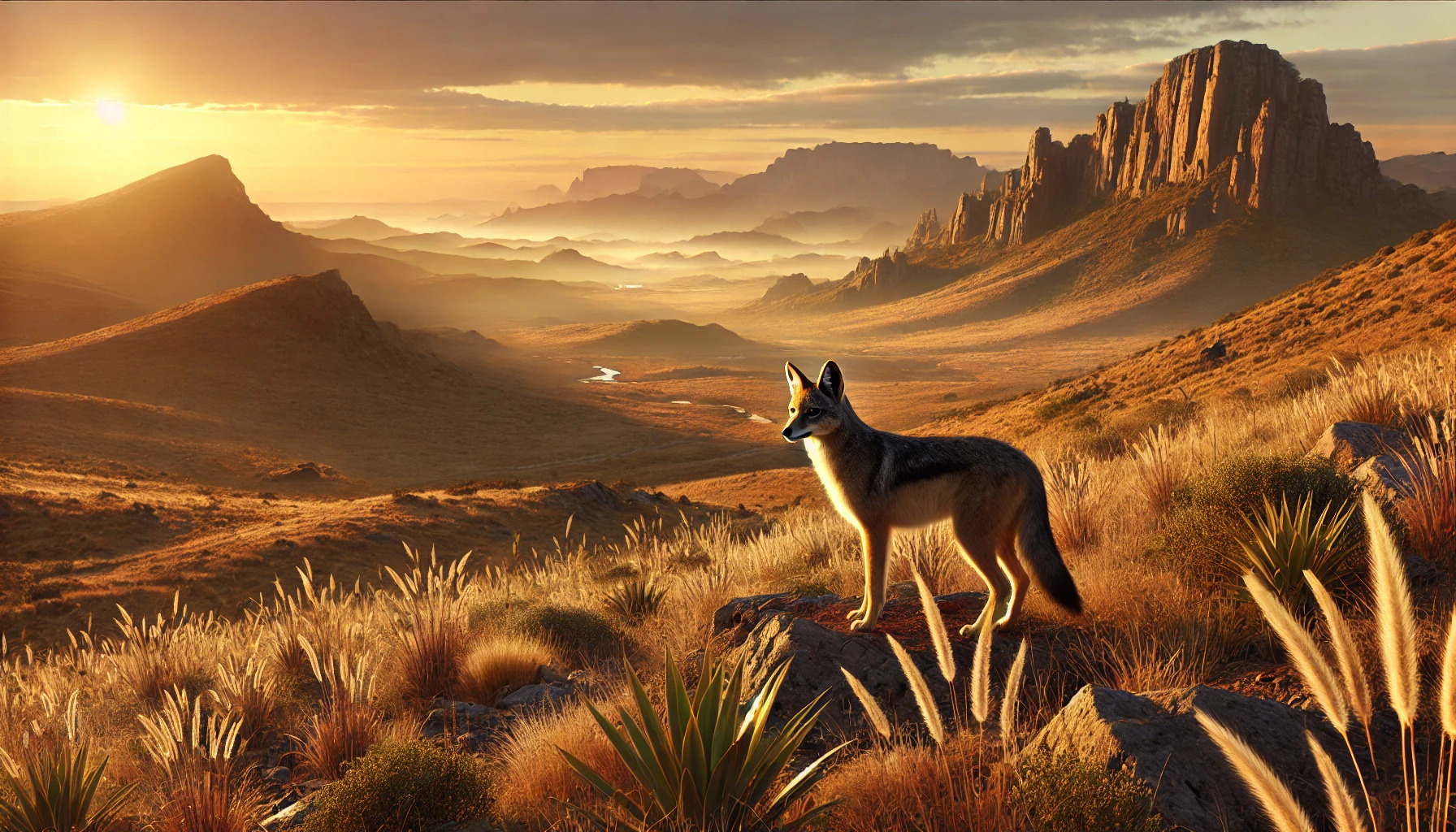 Jackal breeding facility